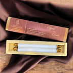 KL7 Satin Fabric Scroll Wedding Card with Box - Kalash Cards