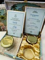 KL9021 Exclusive Elephant Design MDF Luxury Gift Box with Matching Carry Bag & 2 Golden Border Thick Card (2 Jars 250gm each approx)