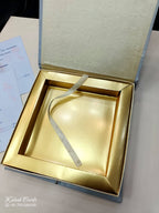 KL9043 Anand Karaj Theme Cardboard Gift Box with 2 Printed Cards & Cavity