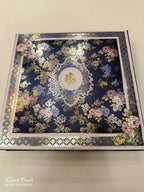 KL9046 Floral Design Cardboard Gift Box with 2 Printed Cards & Cavity