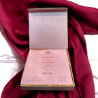 KL9063B Cardboard Mithai & Dry Fruit Box with 2 Printed Card Inserts - Kalash Cards