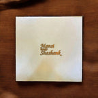 KL9069B Cardboard Mithai & Dry Fruit Gift Box with 2 Printed Card Inserts - Kalash Cards