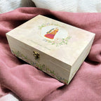 KL9076B MDF Dry Fruit Gift Box with 2 Printed Card Inserts (2 Jars) - Kalash Cards