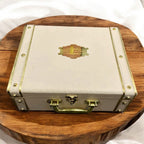 KL9077B MDF Dry Fruit Gift Box with 2 Printed Card Inserts (2 Jars) - Kalash Cards