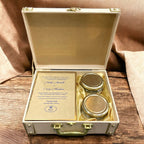 KL9077B MDF Dry Fruit Gift Box with 2 Printed Card Inserts (2 Jars) - Kalash Cards