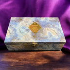 KL9078B MDF Dry Fruit Gift Box with 2 Printed Card Inserts (2 Jars) - Kalash Cards