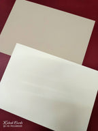 KLB-1117 Pink Floral Leatherette Wedding Card (2 Page & Couple Name Acrylic)