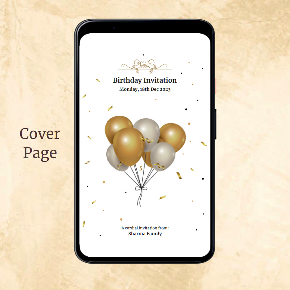 KLB2 Digital Birthday PDF Ecard - Kalash Cards