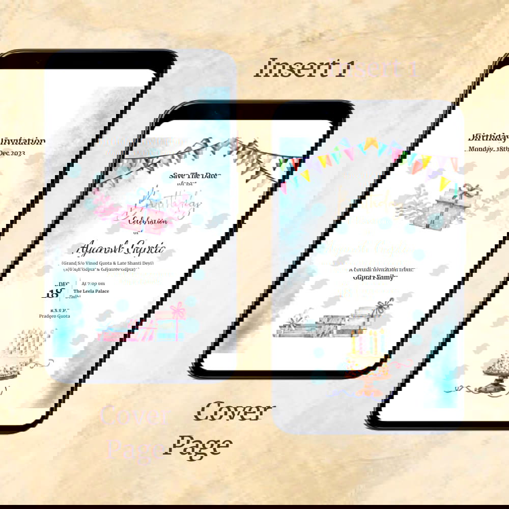 KLB3 Digital Birthday PDF Ecard - Kalash Cards