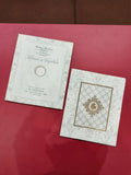 KLB555 Traditional Design Semi Box Paper Wedding Card - Kalash Cards