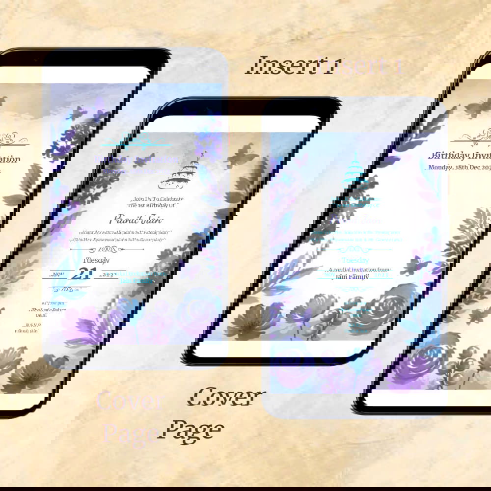 KLB5 Digital Birthday PDF Ecard - Kalash Cards