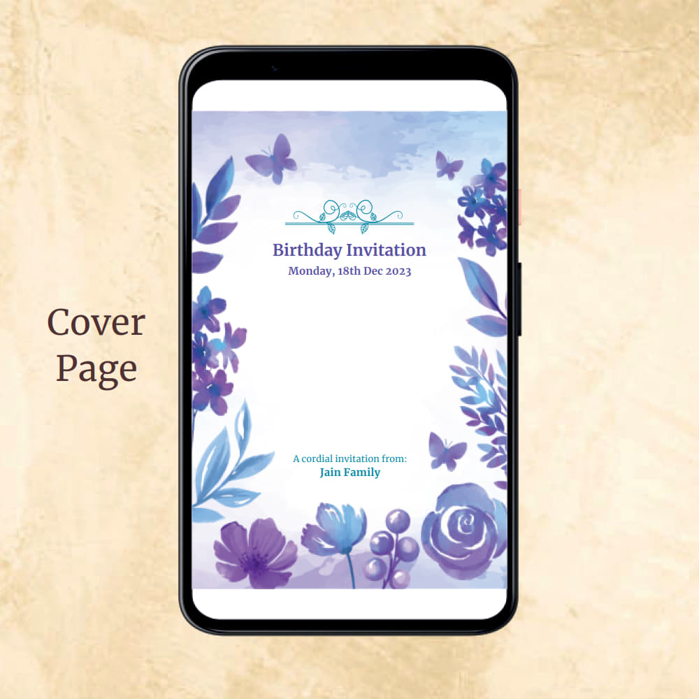 KLB5 Digital Birthday PDF Ecard - Kalash Cards