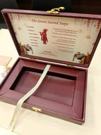 KLB616 MDF Box Type Laser Cut Wedding Card with 2 Thick Pages