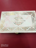KLB618 MDF Box Type Wedding Card with 2 Thick Pages