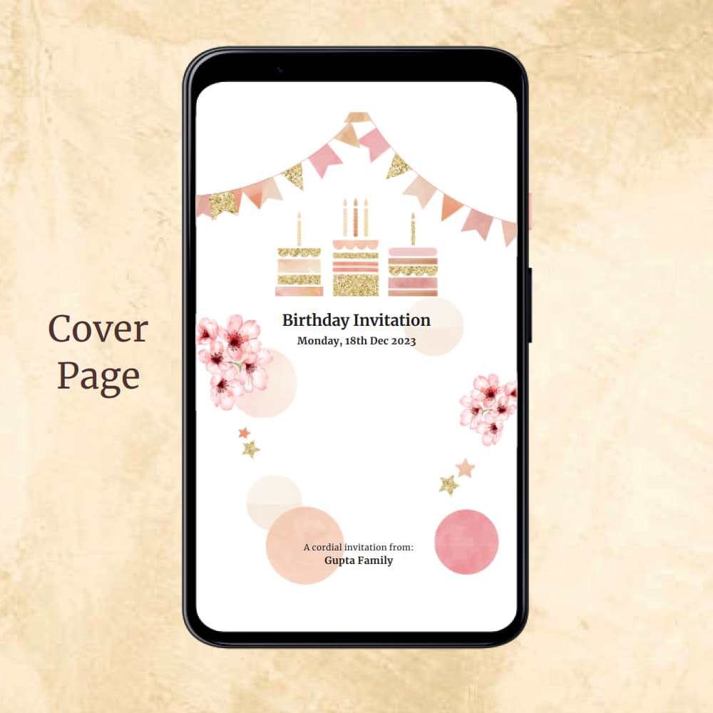 KLB6 Digital Birthday PDF Ecard - Kalash Cards