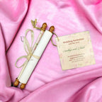 KL2107 Paper Scroll Wedding Card with Tag - Kalash Cards