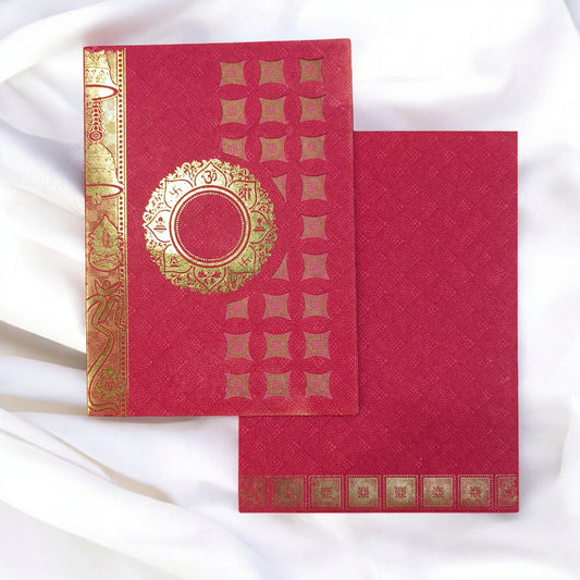 KL0141 Laser Cut Paper Wedding Card-Kalash Cards