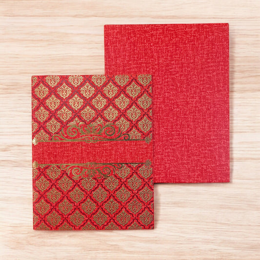 KL06A Semi Box Paper Wedding Card-Kalash Cards