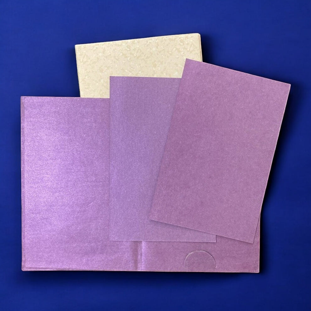 KL0179 Hindu Design Hardbound Padding Thick Wedding Card with 2 Insert ...