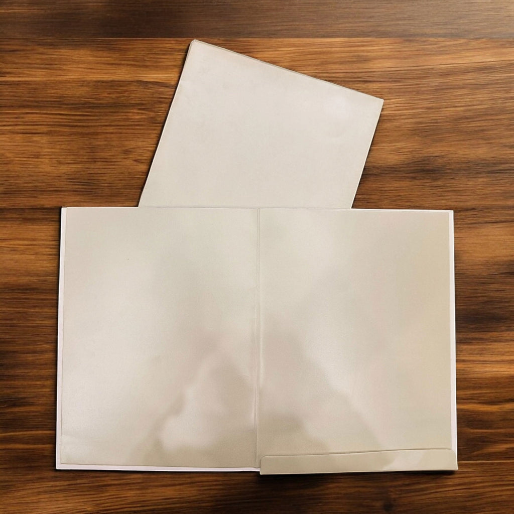 KL0254 Traditional Design Semi Box Perfume Paper Embossed Wedding Card with 2 Inserts and Envelope-Kalash Cards