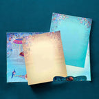 KL0801 Dulha Dulhan Hardbound Padding Thick Wedding Card with 2 Inserts and Envelope-Kalash Cards