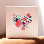 KL2017S1B Designer Cardboard Wedding Invitation Box with 2 Printed Card Inserts (2 Jars)-Kalash Cards