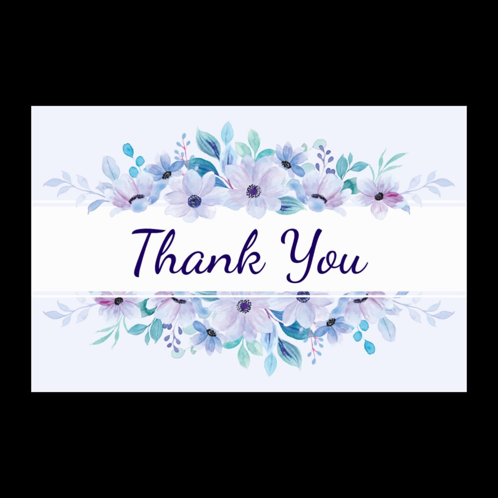Thank You Card 18 (Pack of 48) - Kalash Cards