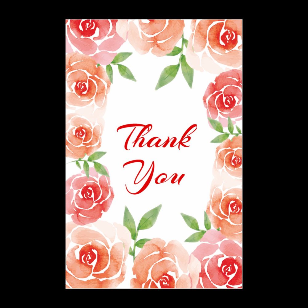 Thank You Card 21 (Pack of 48) - Kalash Cards