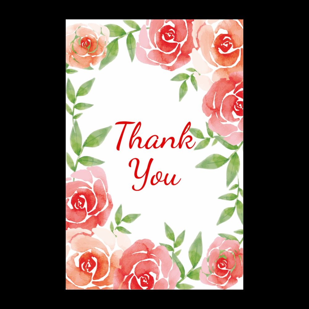 Thank You Card 22 (Pack of 48) - Kalash Cards
