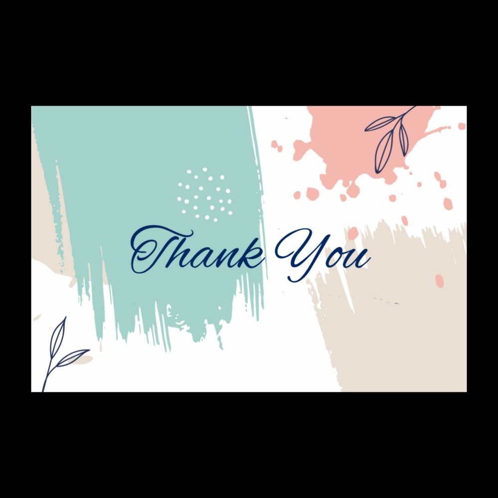 Thank You Card 7 (Pack of 48) - Kalash Cards