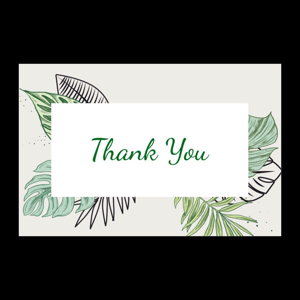 Thank You Card 8 (Pack of 48) - Kalash Cards