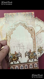 KL150E Premium 3D Gold Foil Designer Shagun Money Envelopes