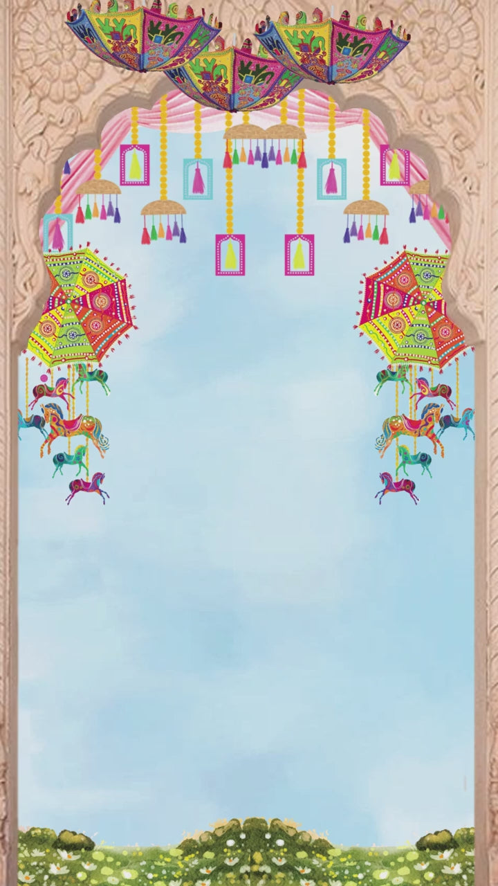 KLV019 Hindu Premium Video Wedding Invitation