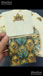 KL144E Premium 3D Gold Foil Designer Shagun Money Envelopes