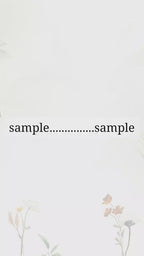 KL41 Floral Theme Premium Muslim Video Wedding Invitation