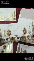 KL135E Premium 3D Gold Foil Designer Shagun Money Envelopes
