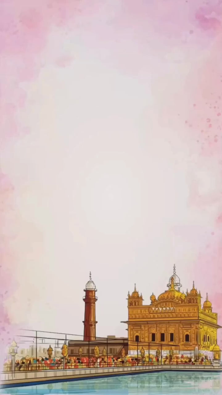 KLV051 Premium Sikh Video Wedding Invitation