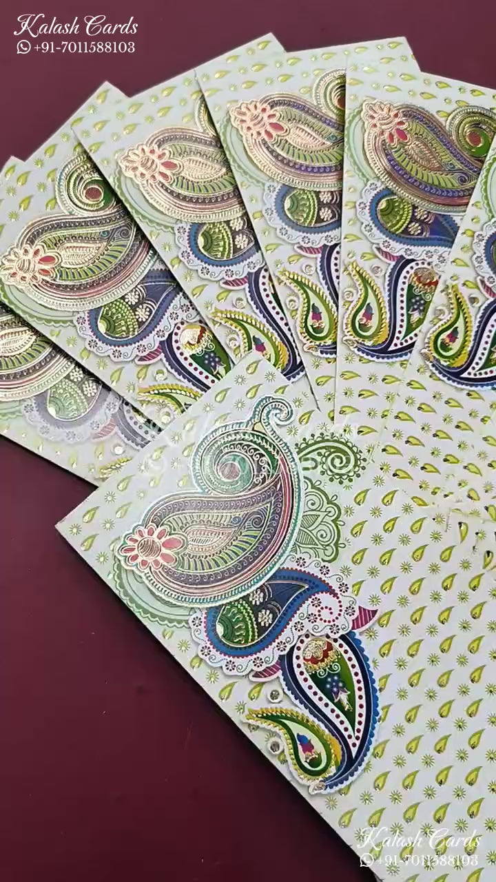 KL001E Designer Shagun Money Envelopes