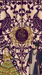 KL70Y Traditional Theme Premium Hindu Video Wedding Invitation