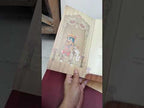 KLB-1509 Creme Brown Bride Groom Door Style Semi Box Wedding Card (2 Page)
