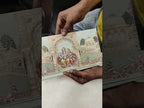 KLB776 Laxmi Narayan Design Green Color Embossed Semi Box Wedding Card (2 Page)