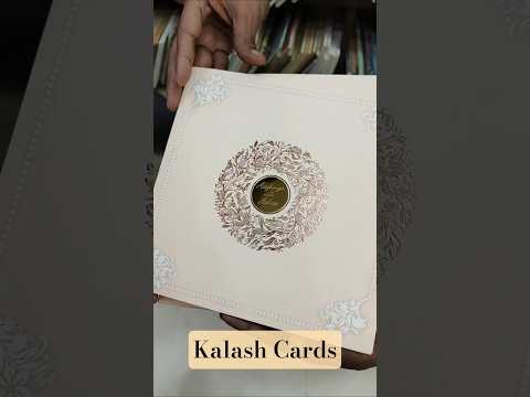 KLB550 Pastel Floral Frame Semi Box Wedding Card (2 Page)