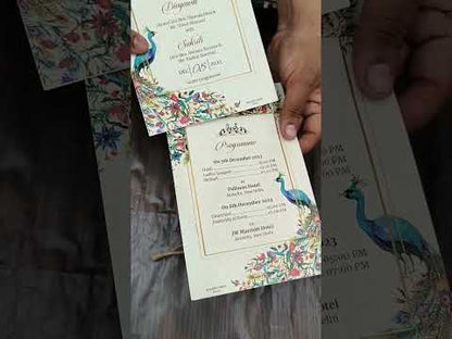 KL2097 Plantable Seed Paper Wedding Card (2 Inserts)