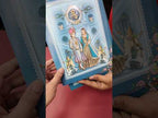 KLB-1311 Blue Bride Groom Semi Box Wedding Card (2 Page)