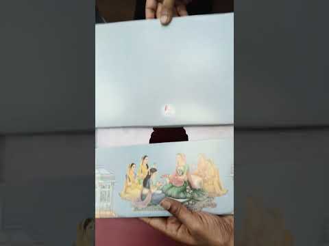 KLB-1209 Grey Bride Groom Laser Cut Semi Box Wedding Card (2 Page)