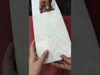 KLB-1415 Creme Floral Semi Box Wedding Card (2 Page)