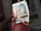 KLB-1327 Blue Raja Rani Laser Cut Semi Box Wedding Card (2 Page & Couple Name Wooden Plate)