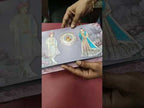 KLB-1230 Purple Bride Groom Semi Box Wedding Card (2 Page)