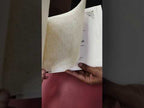 KLB-1177 White Floral Embossed Semi Box Wedding Card (2 Page)