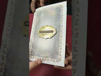 KLB-1440 Grey Floral Semi Box Wedding Card (2 Page & Couple Name Wooden Plate)